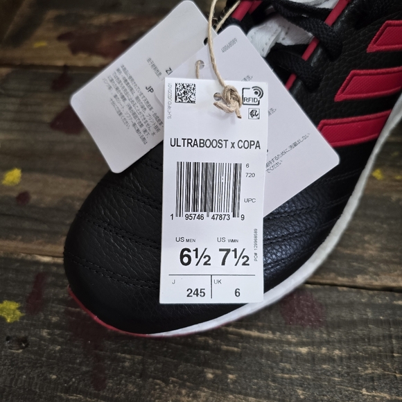 Men adidas athletic Ultraboost x Copa‎ shoes size 6.5 new - Picture 8 of 8